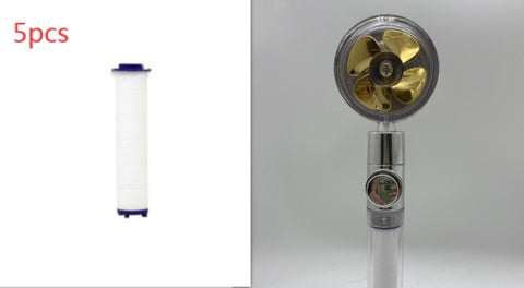 360° Rotating High-Pressure Shower Head – Water-Saving Rain Nozzle with Fan Spray