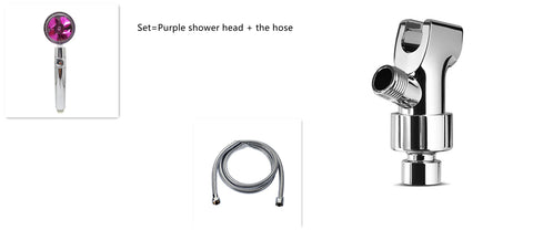 360° Rotating High-Pressure Shower Head – Water-Saving Rain Nozzle with Fan Spray
