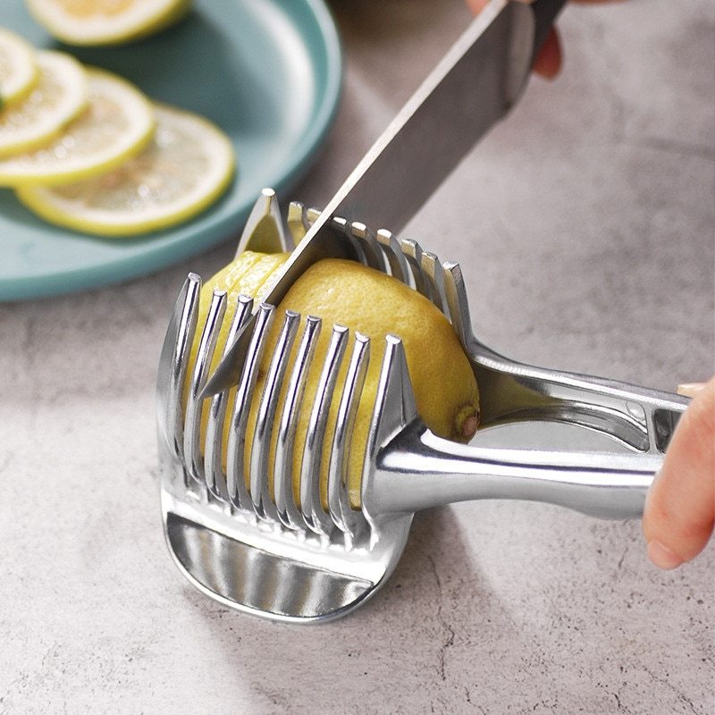 Lemon Slicer Cutter – Handy Kitchen Gadget for Even Lemon & Citrus Slices