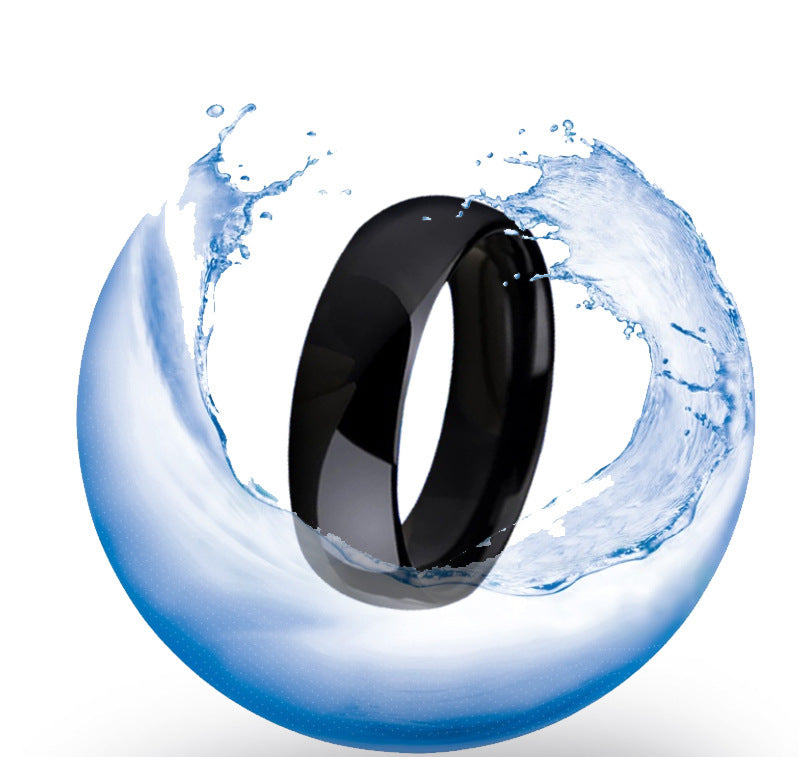 High-Tech Ceramic Smart Ring
