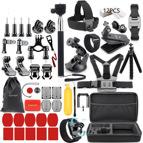 Action Camera Accessories Kit