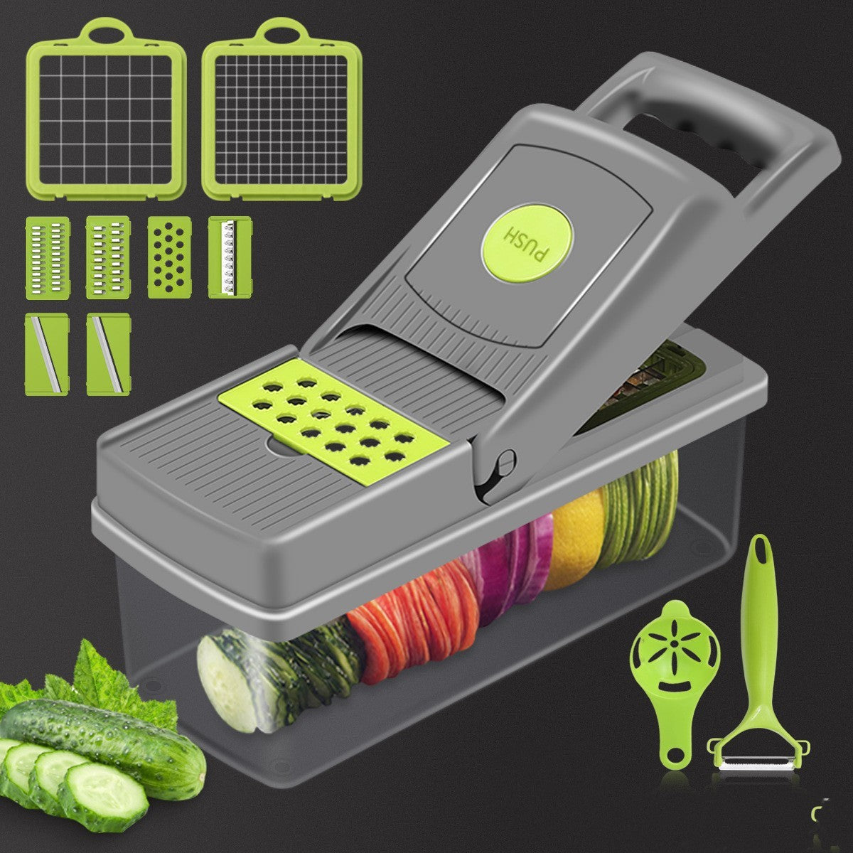 Vegetable Silk Cutter – Household Kitchen Gadget for Shredding & Thin Slicing