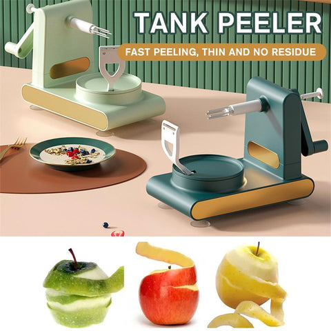 Hand-Cranked Multifunctional Peeler & Slicer Machine – Fruit Corer & Kitchen Gadget Tool