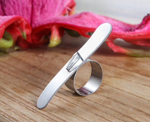 Stainless Steel Finger Ring Peeler – Handy Vegetable & Fruit Kitchen Gadget