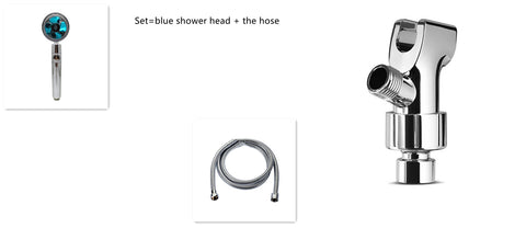 360° Rotating High-Pressure Shower Head – Water-Saving Rain Nozzle with Fan Spray