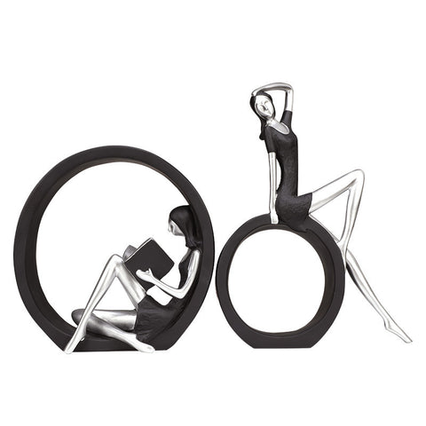 Modern Art Girl Canvas Painting – Stylish Home Décor Wall Art for Living Room & Bedroom