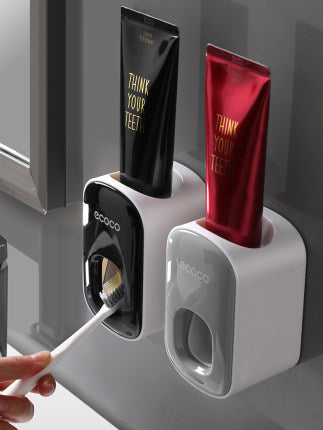 automatic toothpaste dispenser and holder