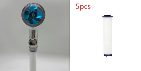 360° Rotating High-Pressure Shower Head – Water-Saving Rain Nozzle with Fan Spray