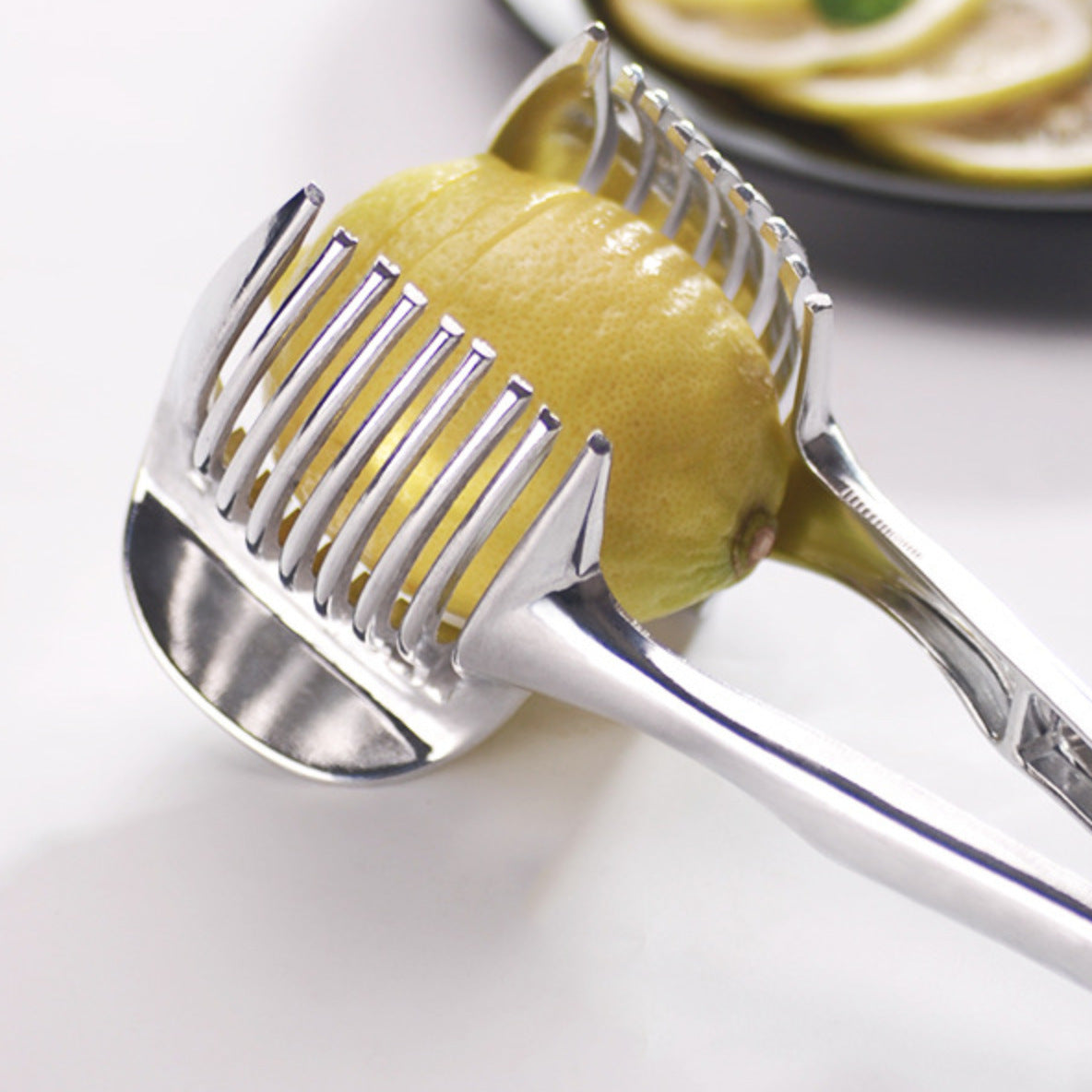 Lemon Slicer Cutter – Handy Kitchen Gadget for Even Lemon & Citrus Slices