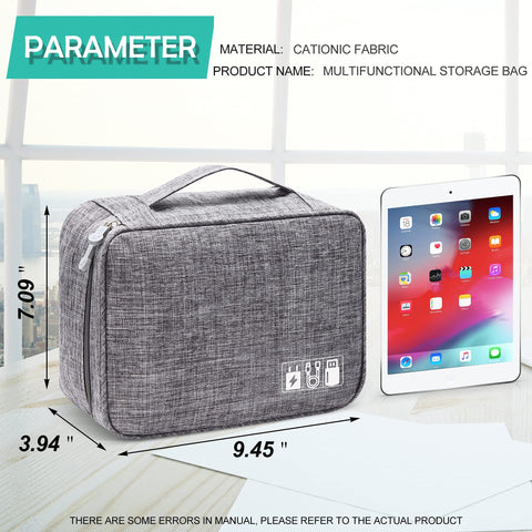 Electronics Organizer Travel Bag 