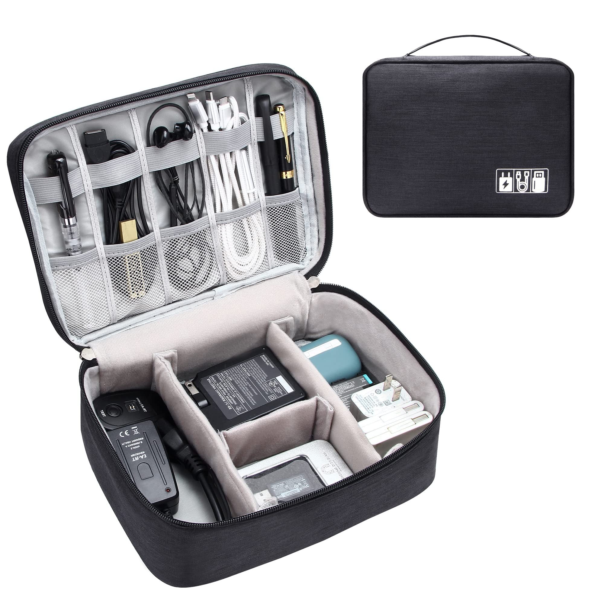 Electronics Organizer Travel Bag 