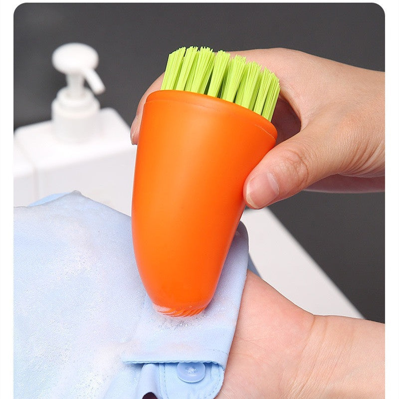 Multifunctional Carrot & Vegetable Cleaning Brush – Handy Kitchen Gadget for Household Use