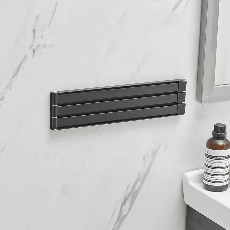Nordic Style Non-Perforated Bathroom Towel Rack – Wall-Mounted Storage Holder