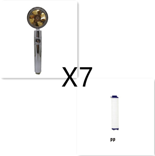 360° Rotating High-Pressure Shower Head – Water-Saving Rain Nozzle with Fan Spray