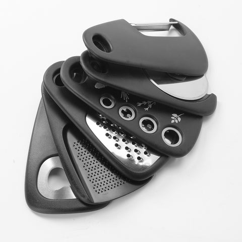 6-Piece Stackable Kitchen Gadgets Set – Space-Saving Cooking & Food Prep Tools