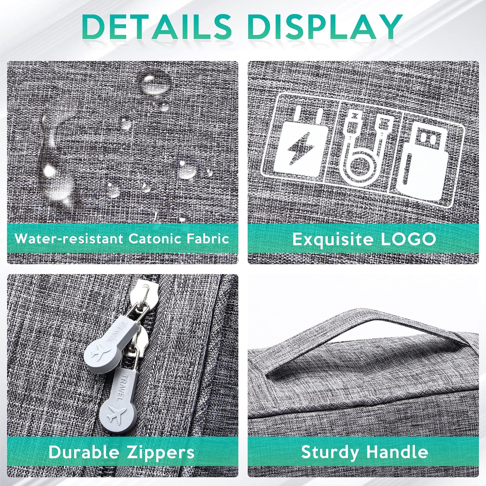 Electronics Organizer Travel Bag 