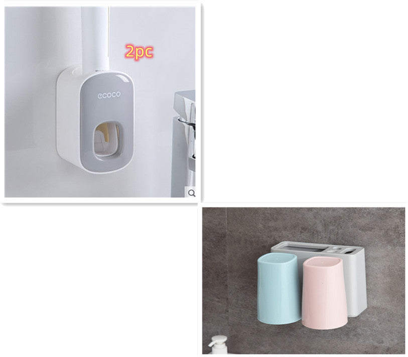 automatic toothpaste dispenser and holder