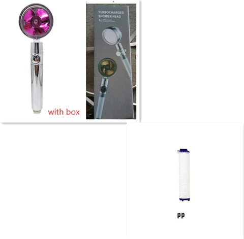 360° Rotating High-Pressure Shower Head – Water-Saving Rain Nozzle with Fan Spray