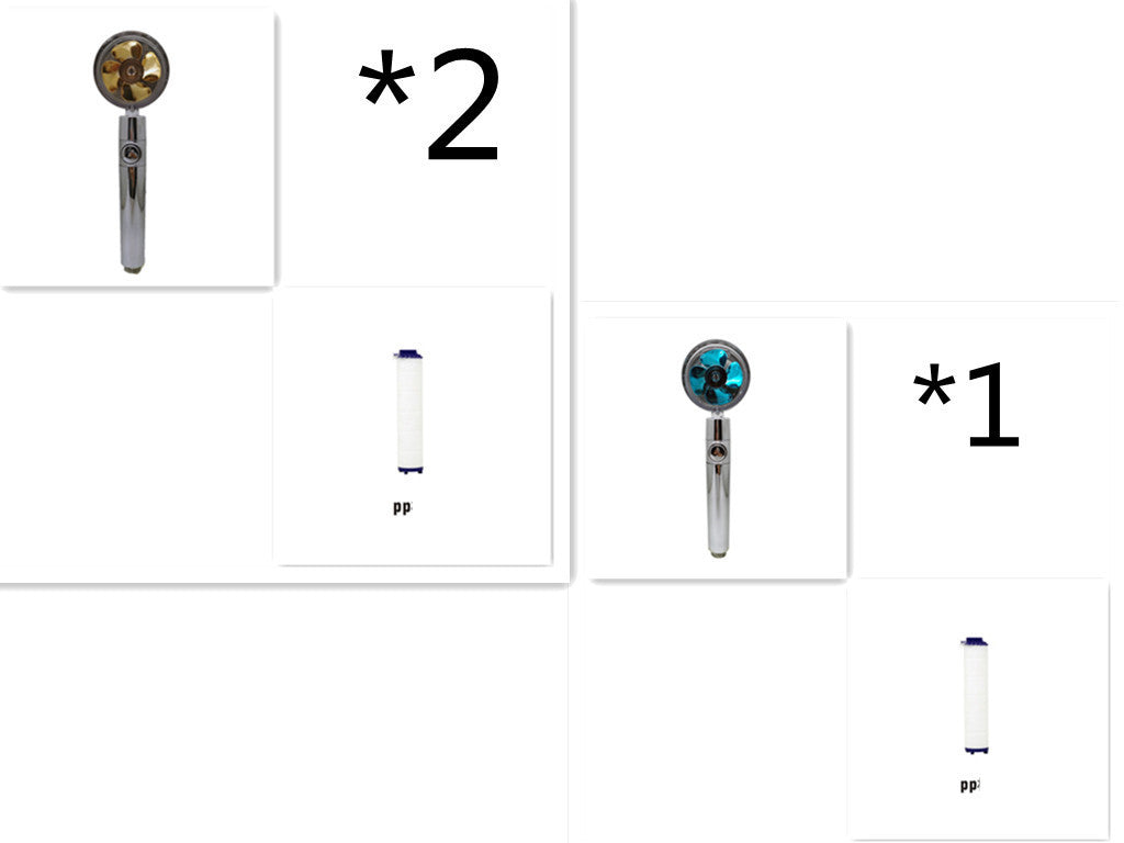 360° Rotating High-Pressure Shower Head – Water-Saving Rain Nozzle with Fan Spray