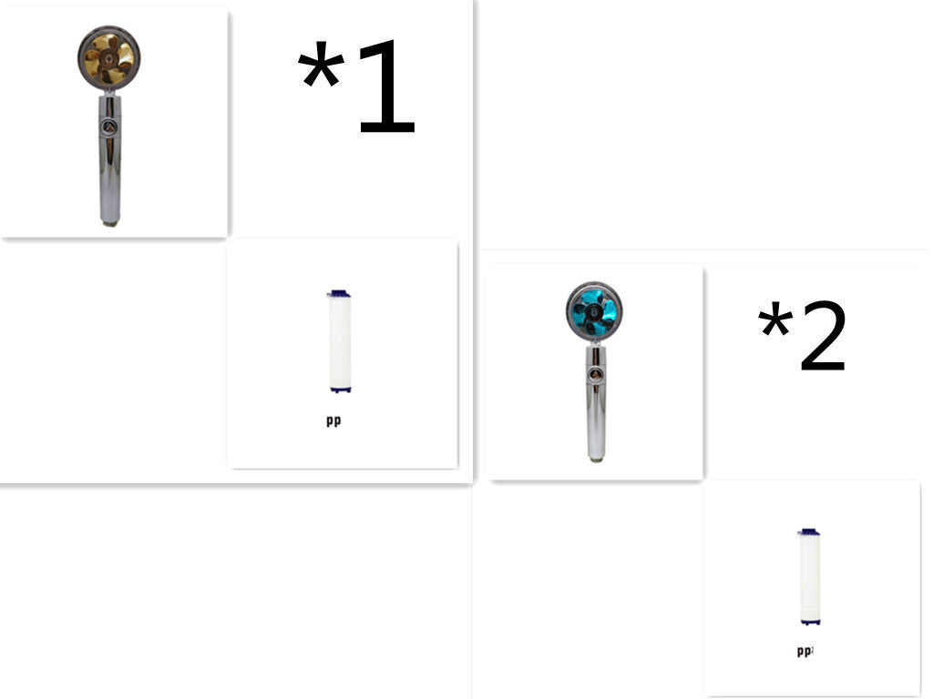 360° Rotating High-Pressure Shower Head – Water-Saving Rain Nozzle with Fan Spray