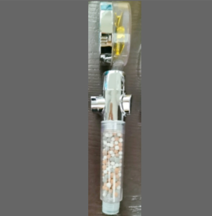 360° Rotating High-Pressure Shower Head – Water-Saving Rain Nozzle with Fan Spray