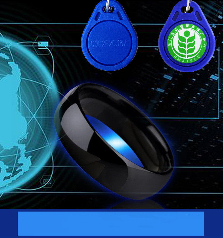 High-Tech Ceramic Smart Ring